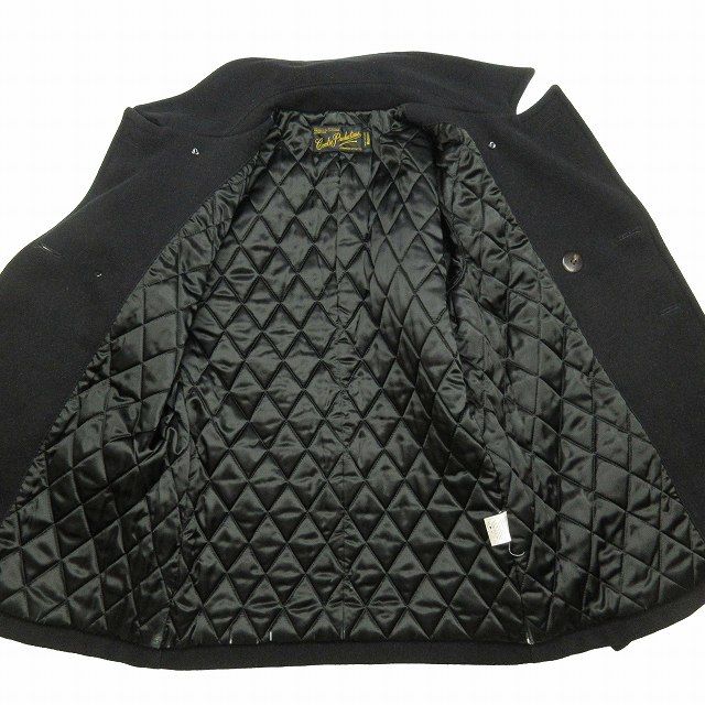 クーティー COOTIE メルトン Pコート ショート丈 ピーコート 中綿  