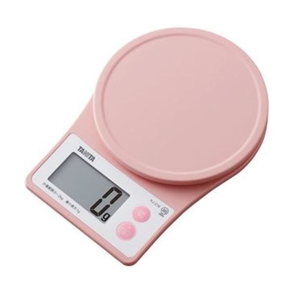 まとめ タニタ デジタルクッキングスケールピンク KJ-216-PK 1台 ×5セット
