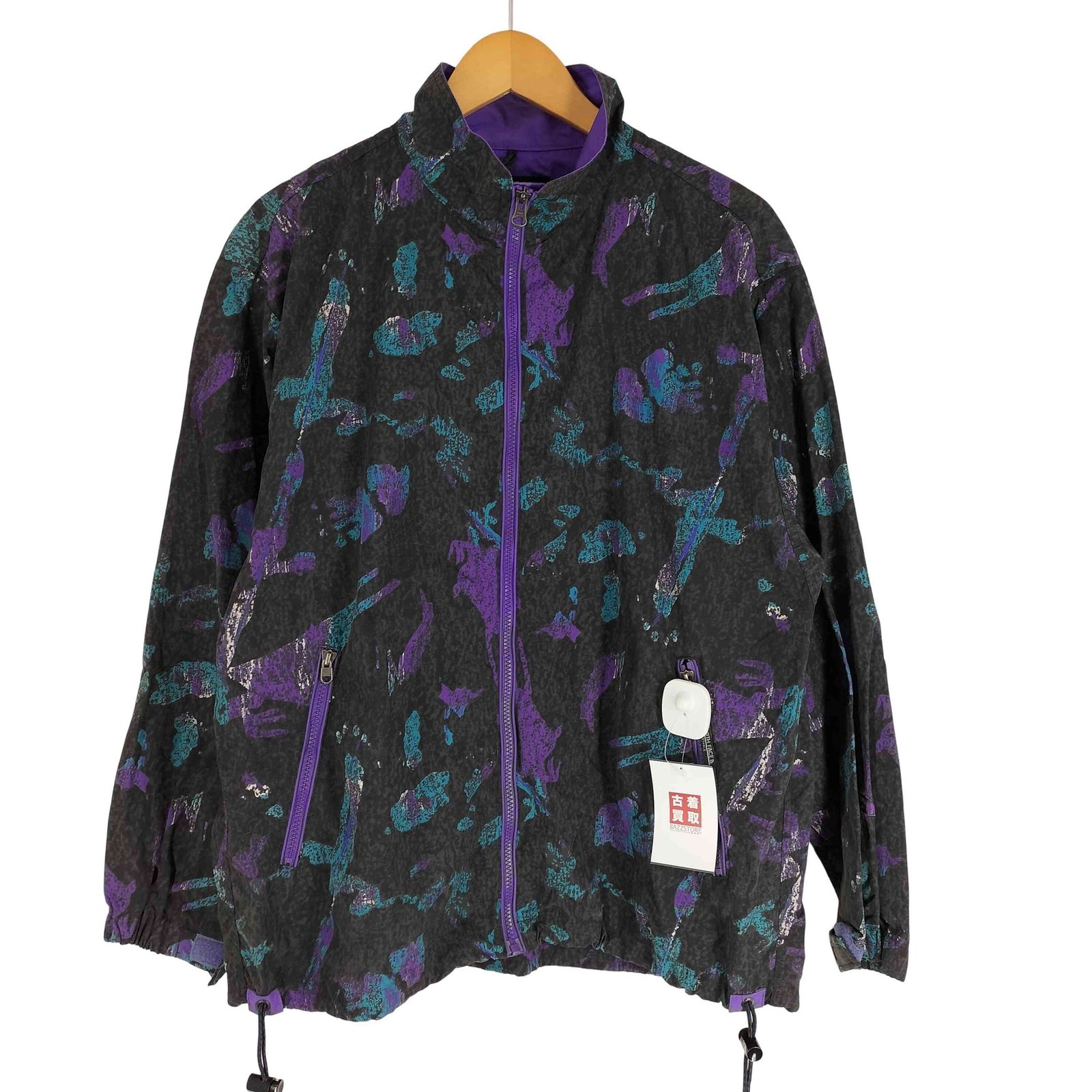 ザノースフェイス THE NORTH FACE OLD 日本製 総柄ナイロンジャケット メンズ JPN：L 