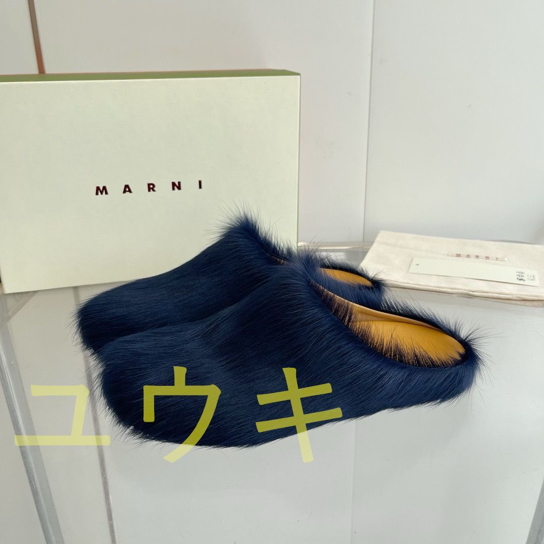 未使用 MARNI マルニ メンズ レディース アウトドアシューズサンダル ビーチサンダル 男女兼用スリッパ 5