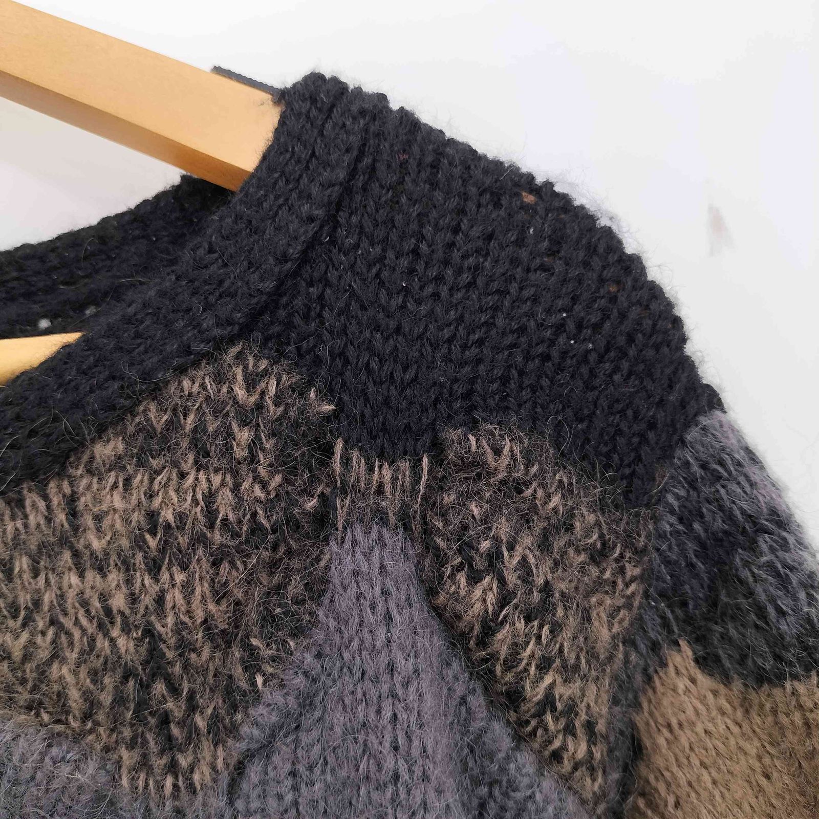 イッセイミヤケ ISSEY MIYAKE マルチカラー 3Dニット メンズ 表記無 
