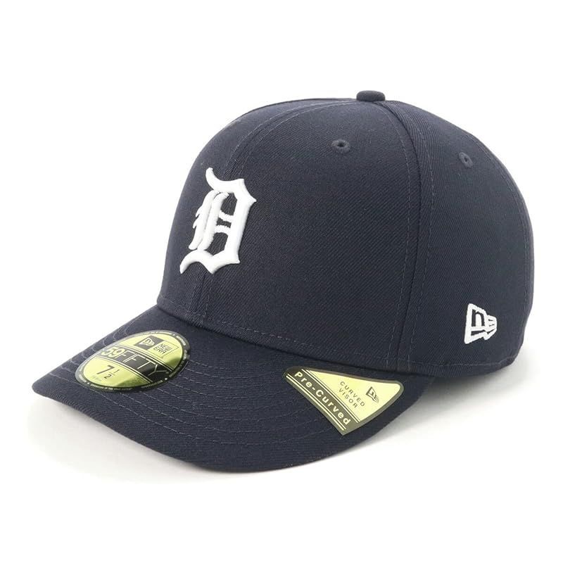 【特価商品】NEW ERA [ニューエラ] キャップ CAP MLB プレカーブド 59FIFTY 帽子 DETネイビー 7 1/2 PC5950 DETTIG NVY SWHI 59.5 cm 1