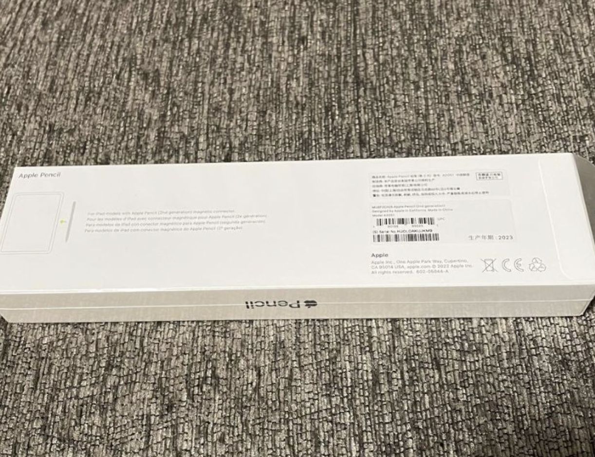 新品未開封 Apple Pencil (第2世代) ホワイト - メルカリ
