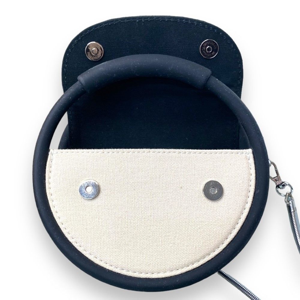 新しい季節 F ショルダーバッグ BAG MINI CANVAS HOOP NANA-NANA