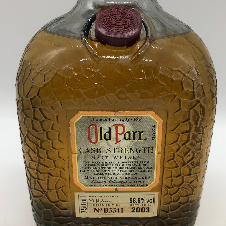 オールドパー 高品質 カスクストレングス 750ml 58.8%【H3】 オールド