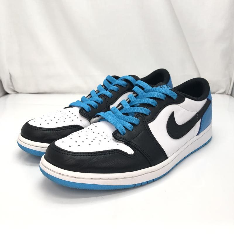 Nike Air Jordan 1 Low OG Black and Dark Powder Blue|UNC サイズ28.0cm CZ0790-104 白黒青 ナイキ 91