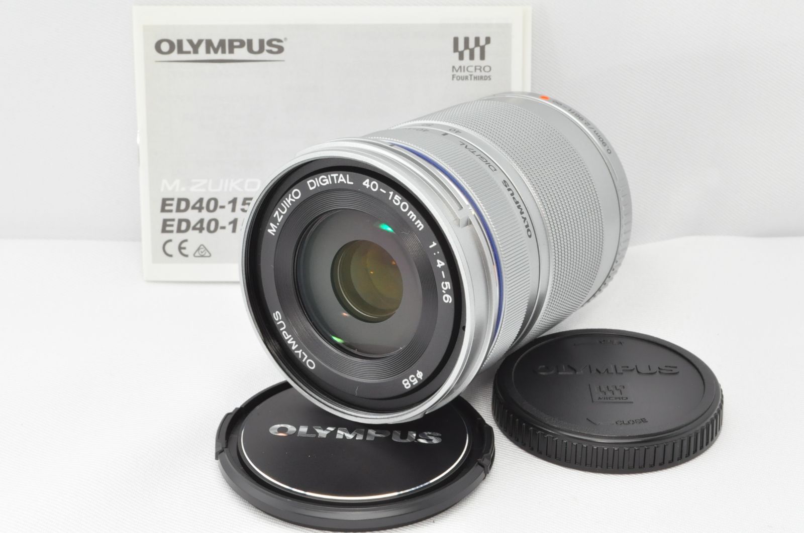 (新品未使用) OLYMPUS 望遠ズームレンズ M.ZUIKO DIGITAL ED 40-150mm F4.0-5.6 R シルバー オリンポス PRO｜ズームレンズ｜交換レンズ｜製品・オンラインストア| OM