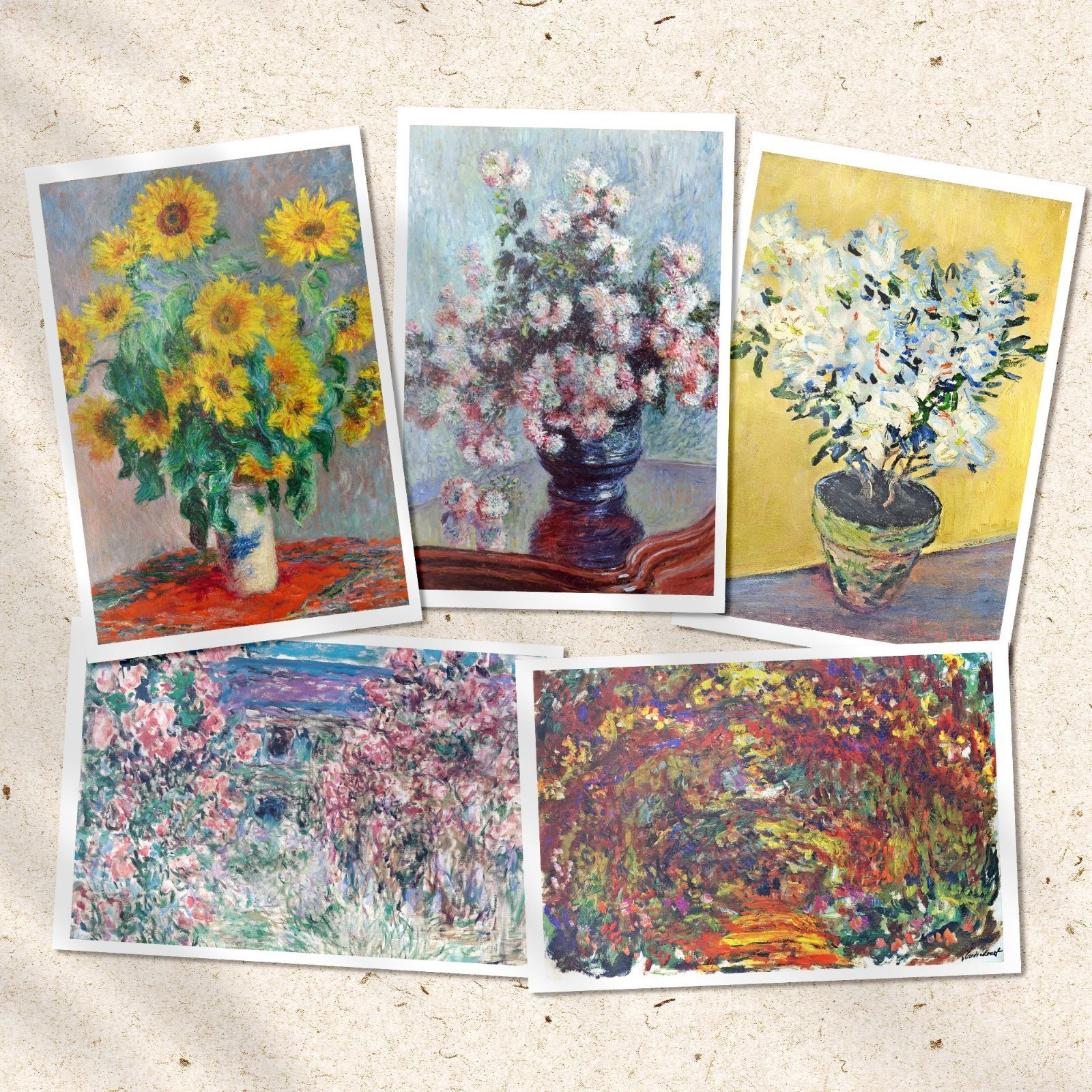 Diane Monet ダイアン・モネ 花と風景の絵画 1998年作 Diane Monet ダイアン・モネ 花と風景の絵画 1998年作 モネ 絵画 花