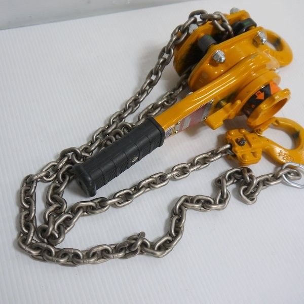 キトー レバーブロック LB008 ほぼ未使用 L5形 0.8t 揚程1.5m 5.6mm 荷  