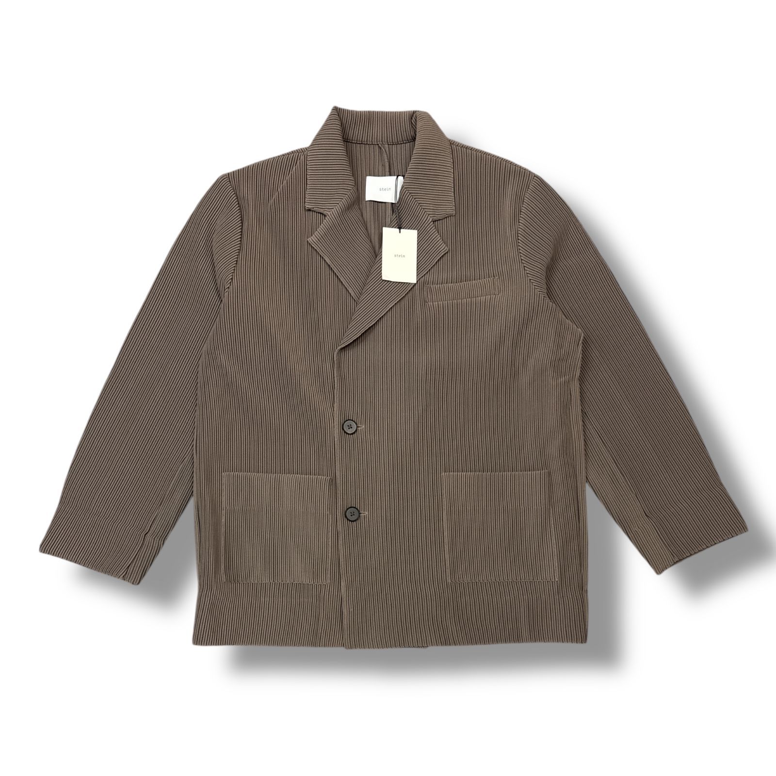 参考上代79200円 未使用品 stein Oversized Gradation Pleats Jacket 