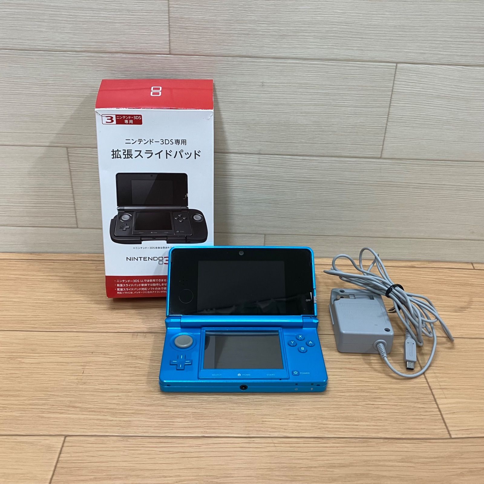 任天堂 ニンテンドー3DS コード 拡張パッド 付 動作確認済 CTR-S-JPN-C0 ブルー 世界樹の迷宮X 2284 - メルカリ