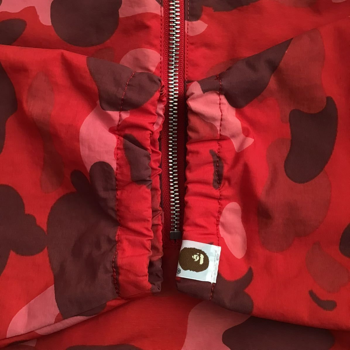 BAPE Pharrell camo ハーフジップ パーカー ジャケット Pharrell camo ハーフジップ パーカー ジャケット Mサイズ a bathing