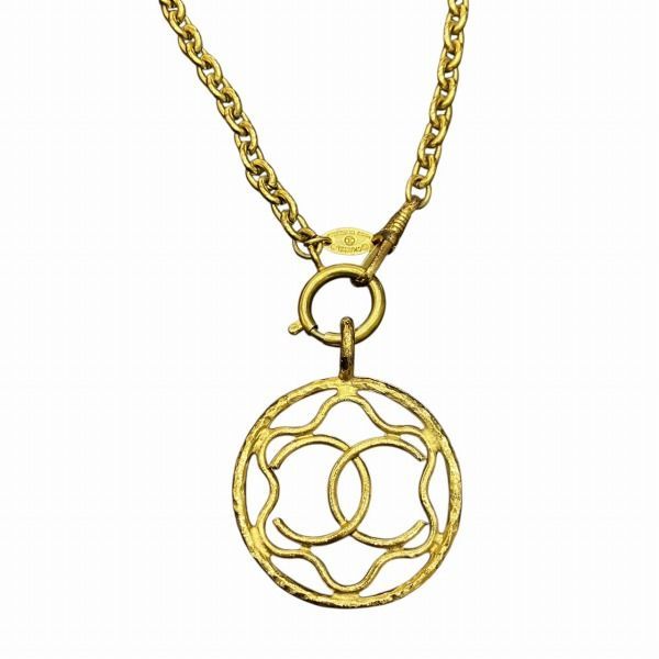 シャネル CHANEL ココマーク ラウンド ロングネックレス ブランド小物 ネックレス レディース
