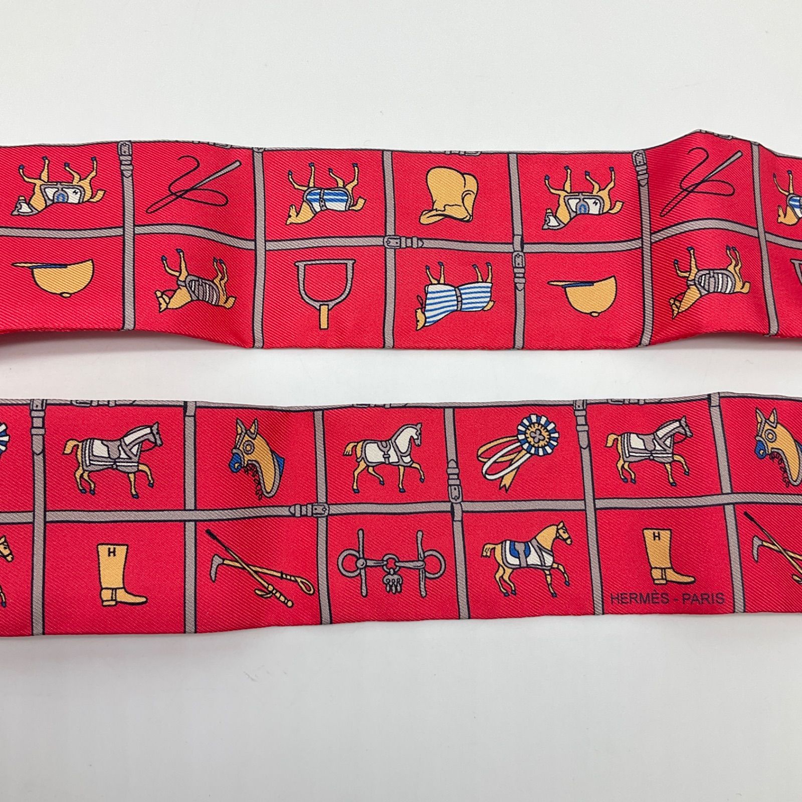 HERMES エルメス ツイリースカーフ COUVERTURES ET TENUES 馬着