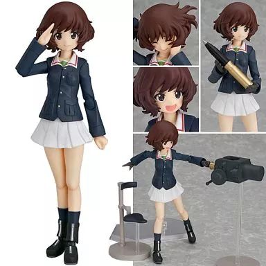 【中古】開封)figma 秋山優花里[18][240018379411] 中古】フィギュア figma 秋山優花里 「ガールズ＆パンツァー