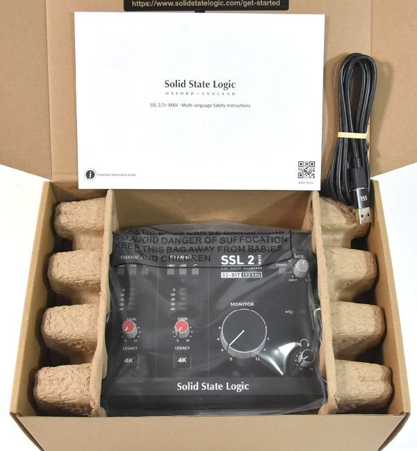 Solid State Logic ソリッドステートロジック SSL2 MKII USB オーディオインターフェース