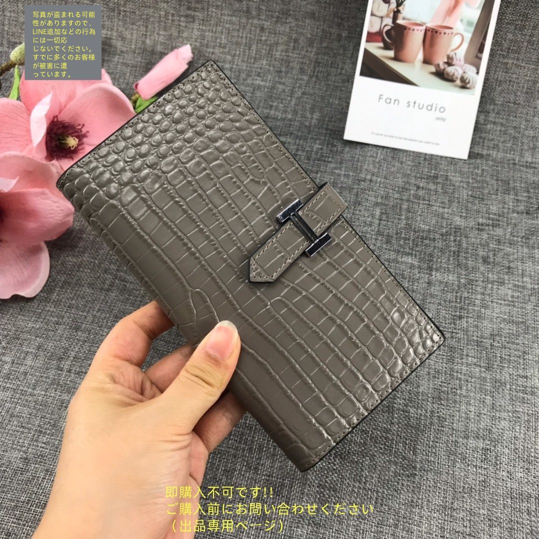 【開ける度に気分が上がる★可愛いデザイン】HERMES 財布 No.1 Love Hermes Fanspage 🧡 | New Year, new Birkin 25 in