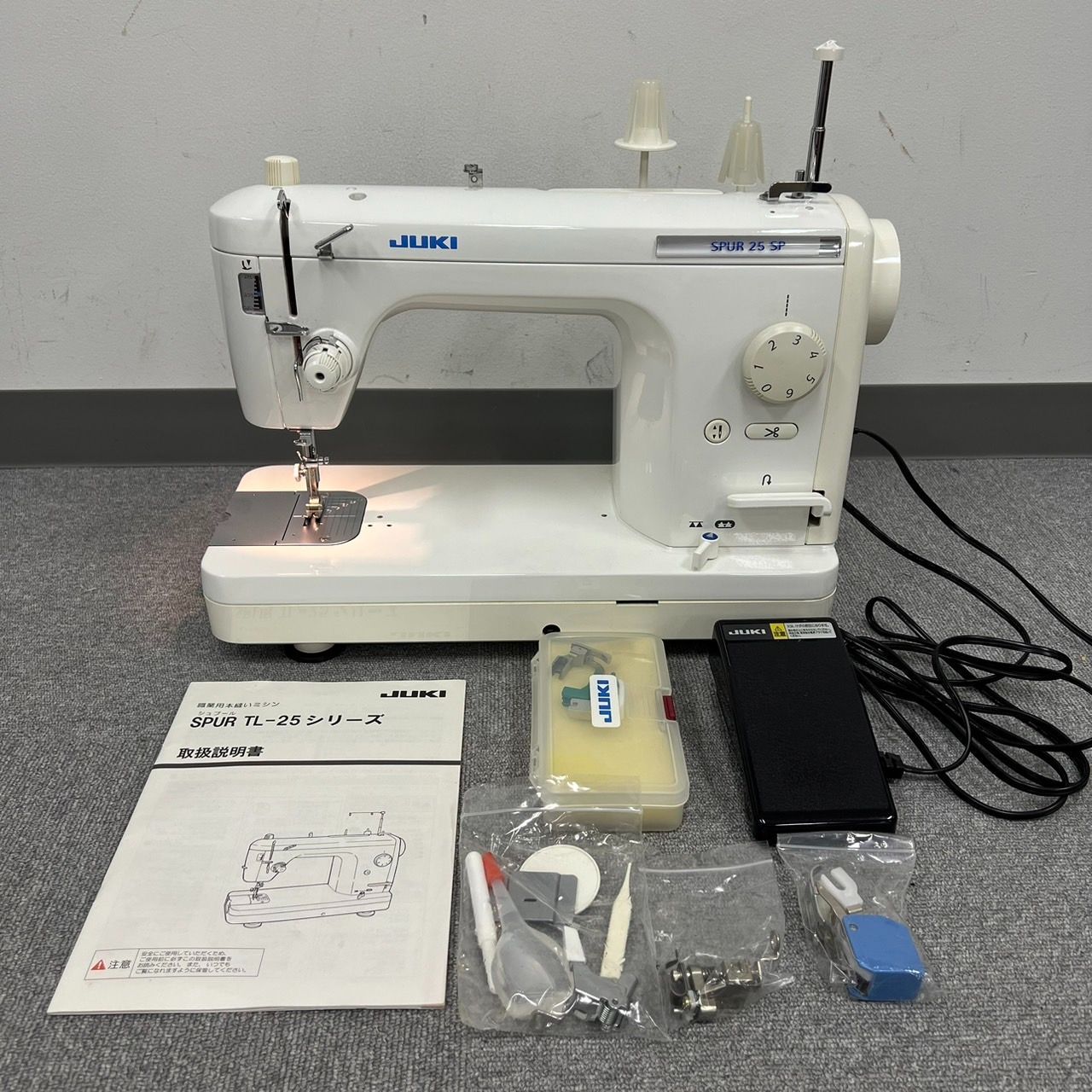 CH Y806-CH12-680 JUKI ジューキ TL-25SP SPUR シュプール 25 職業用 ミシン 本縫い 手芸 針動作 済み