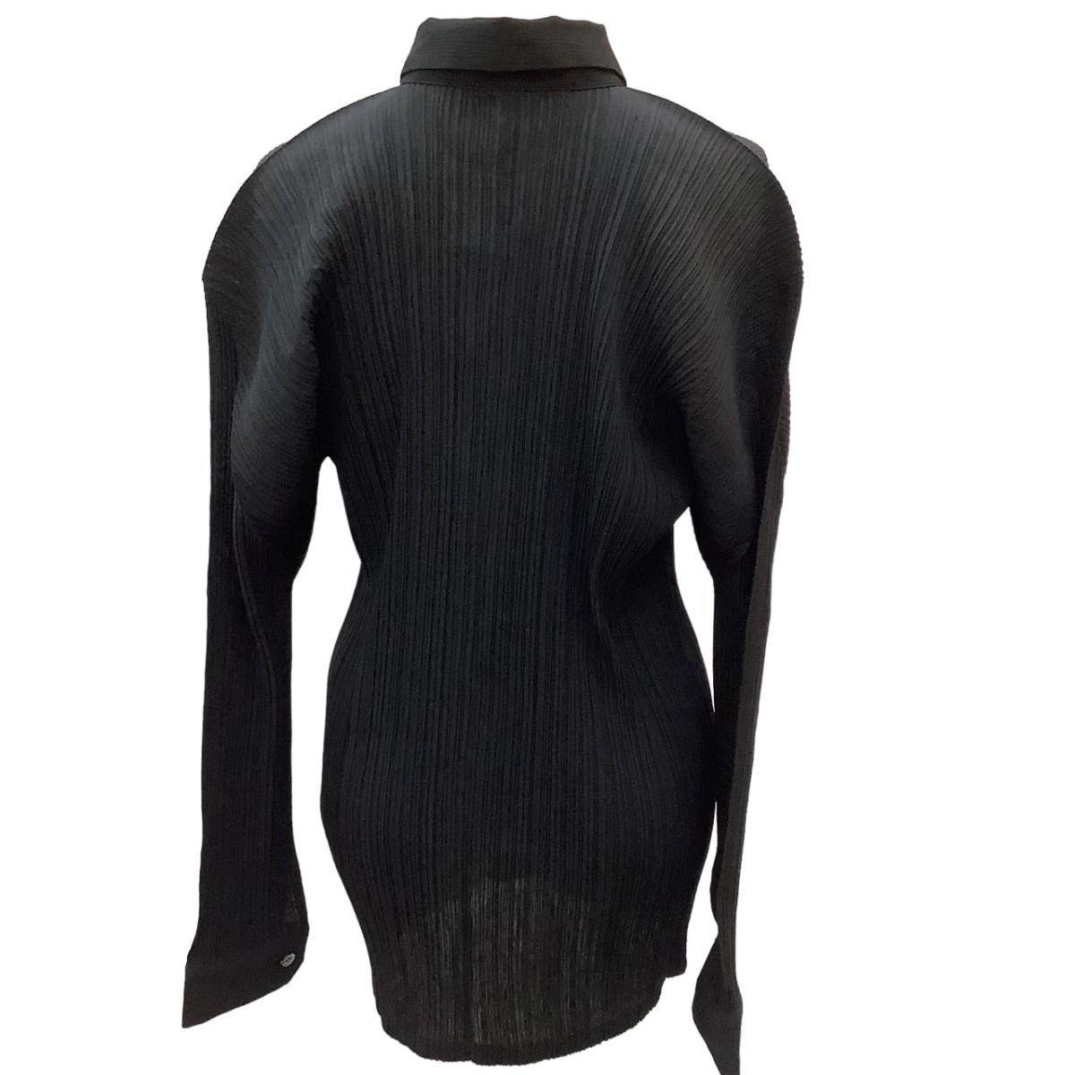 ISSEY MIYAKE イッセイミヤケ シャツ プリーツ SIZE L IM51-FJ901 ブラック やや傷や汚れあり ♪♪ISSEY MIYAKE イッセイミヤケ シャツ プリーツ SIZE L IM51