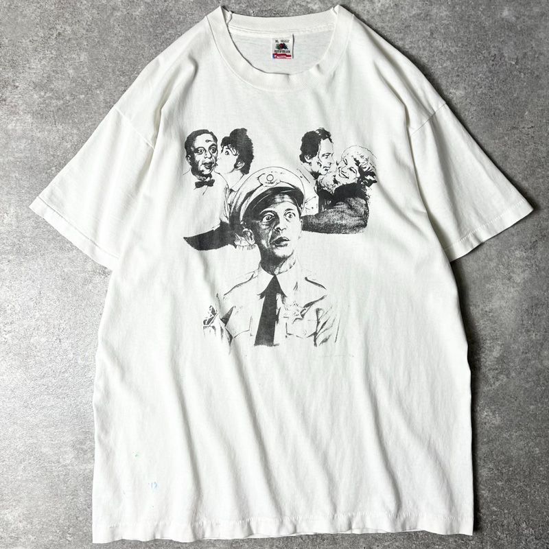 90s USA製 FEARLESS FIFE プリント 半袖 Tシャツ XL / 90年代 アメリカ製 オールド シングル コメディ フィアレスファイフ オフィシャル