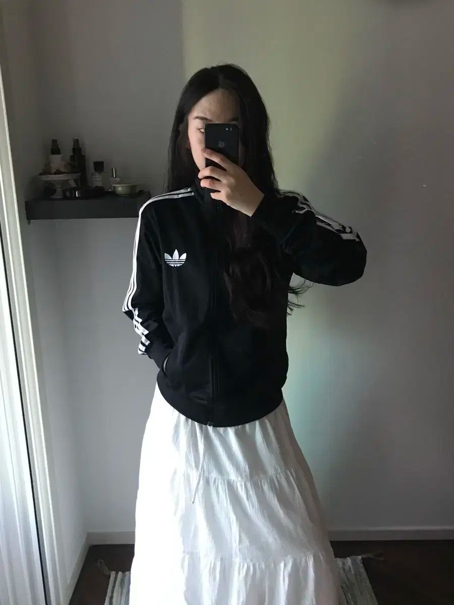 adidas アディダス ファイヤーバード 黒 トラックトップス ジャージ