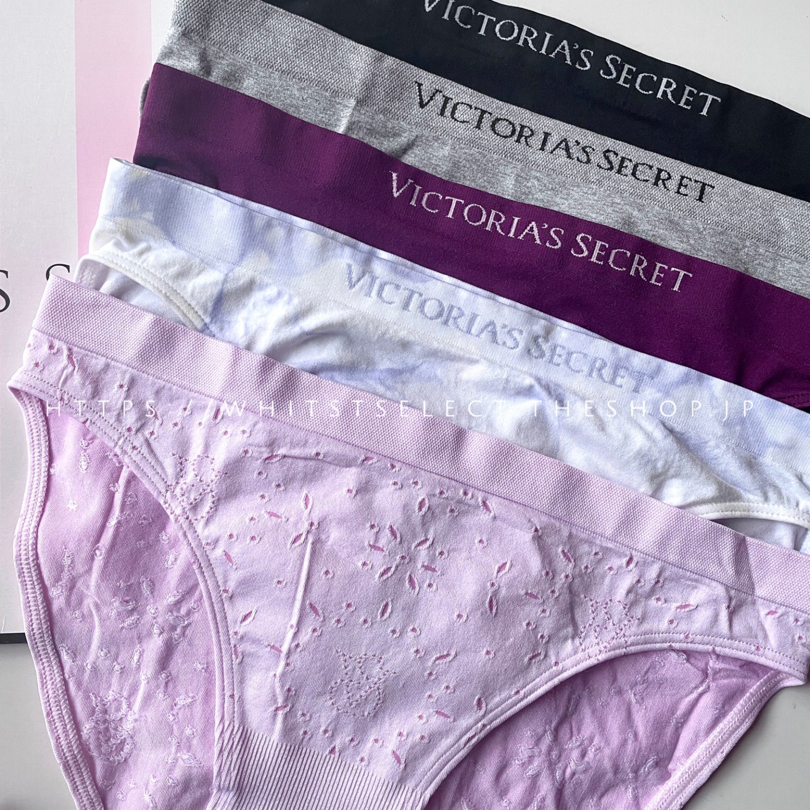 5枚セットシームレスビキニパンティ♡Victoria's Secret 5枚セット】シームレスビキニパンティ Victoria's Secret