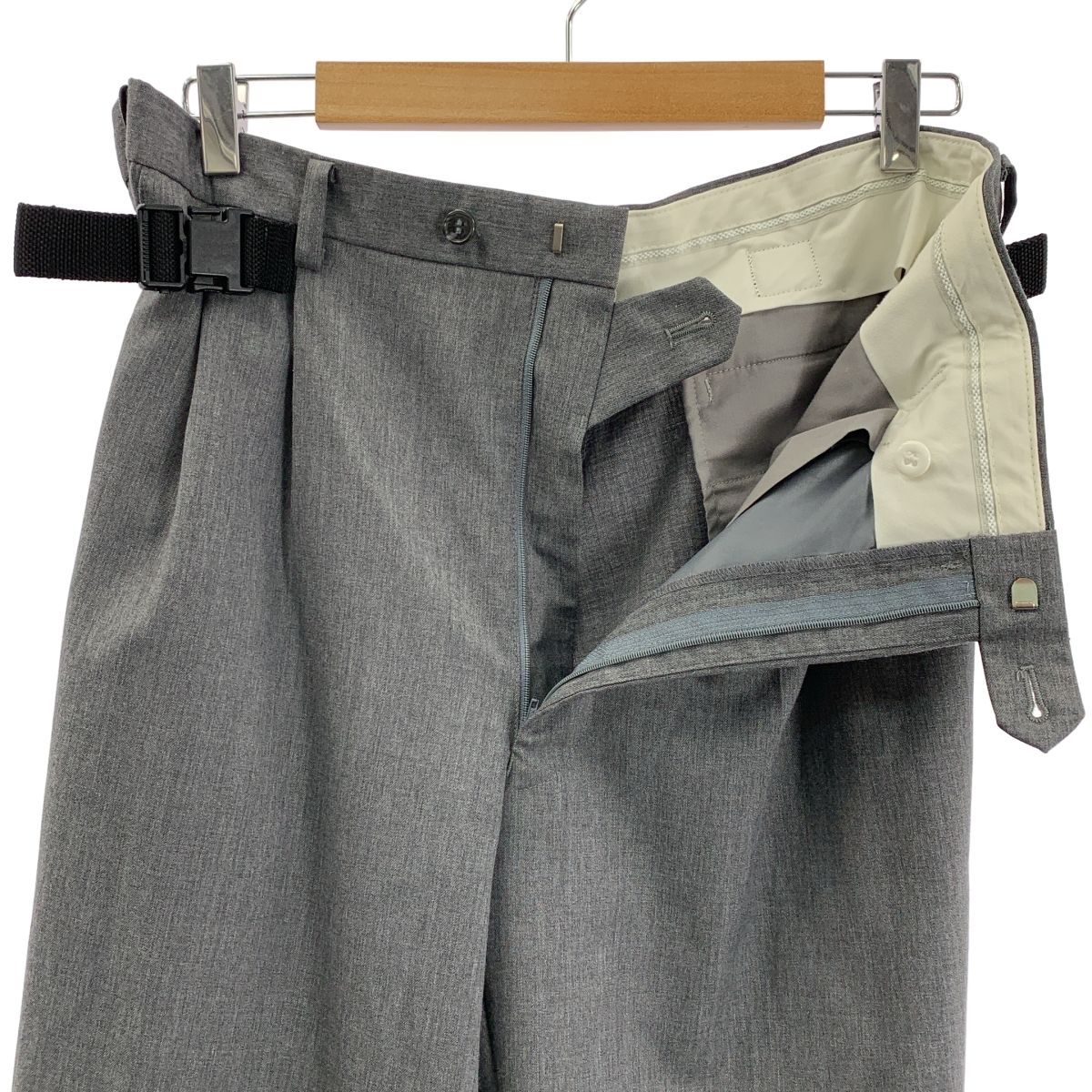 KISHIDAMIKI / キシダミキ | Adjustment trousers short ウール  