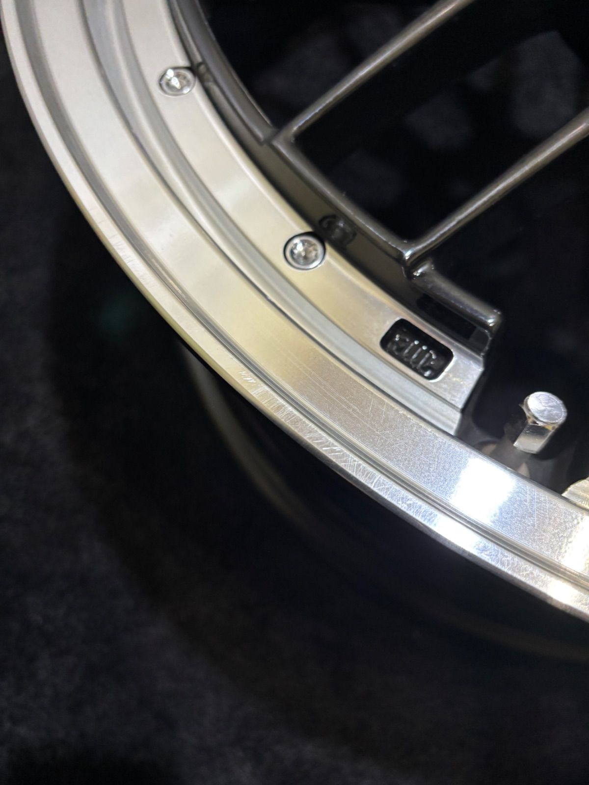 ☆ RZA Leycross 19インチ 7.5J +48 114.3 5H アルミホイール 4