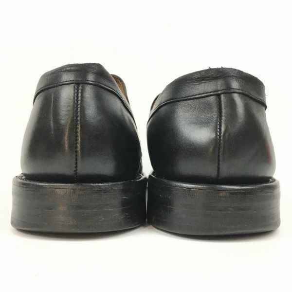 試着交換OK！CHEANEY/チーニー　Vintage タグ　size8　26.5程度　ローファー/ビジネスシューズ〈黒/BLACK/ブラック〉Vintage〕/men's 菅NO.WZA-427 試着交換OK！CHEANEY/チーニー Vintage タグ size8 26.5程度 コイン