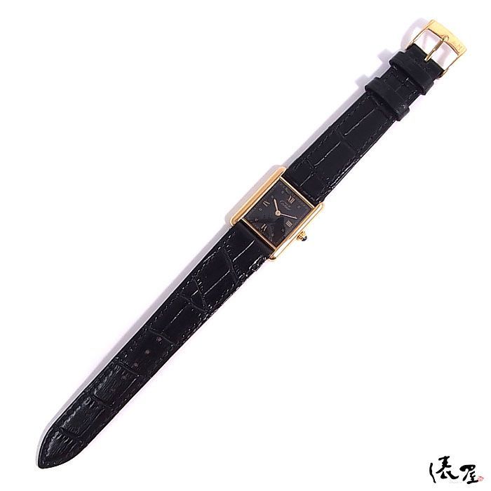 OH済/仕上済】カルティエ マストタンク LM 極美品 QZ ブラック
