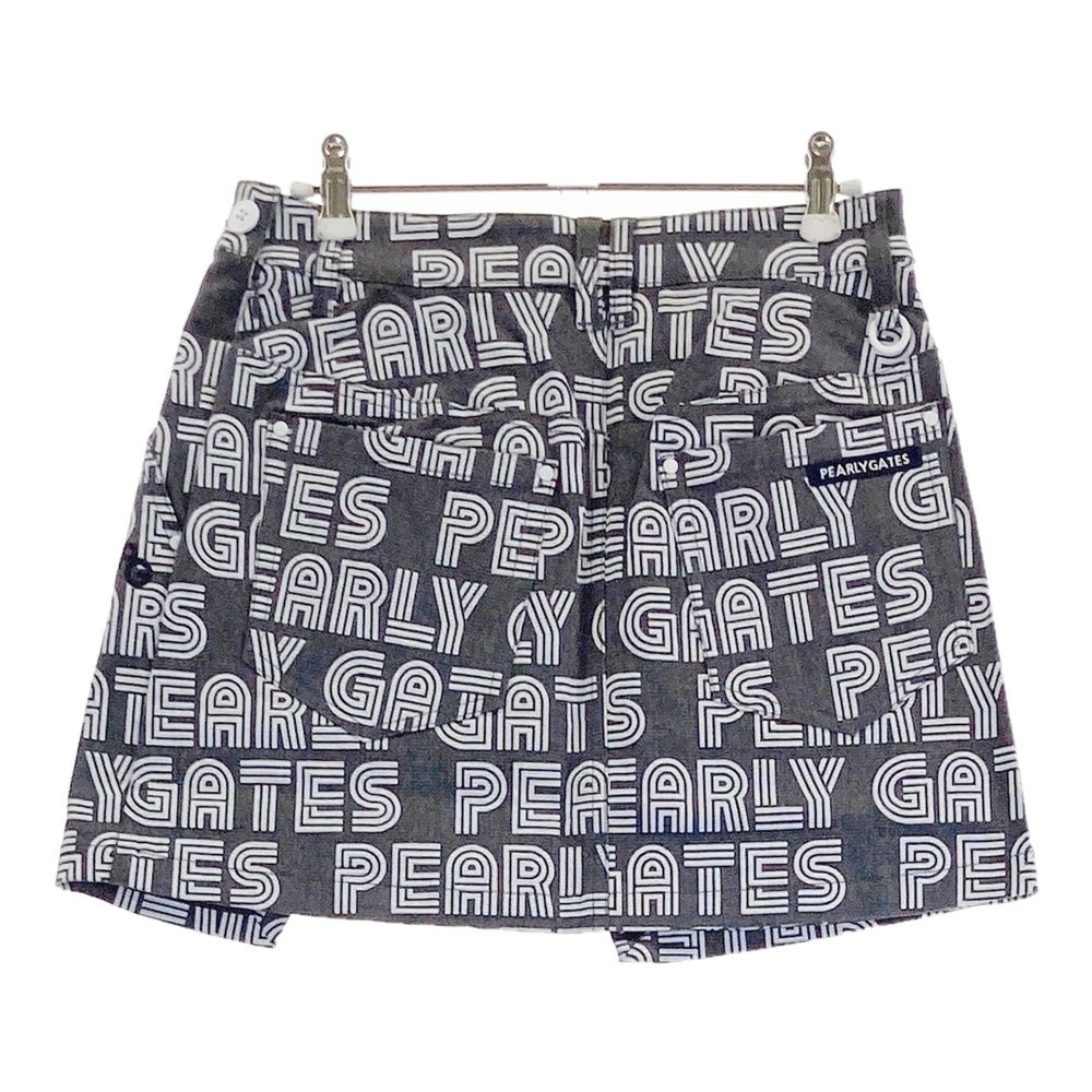 サイズ 0 PEARLY GATES パーリーゲイツ 055-2134210 スカート ロゴ グレー系 240101527573 ゴルフウェア レディース ストスト