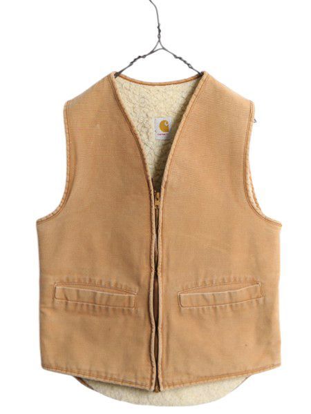 お得なクーポン配布中!】 70s USA製 カーハート 裏 ボア ダック ベスト
