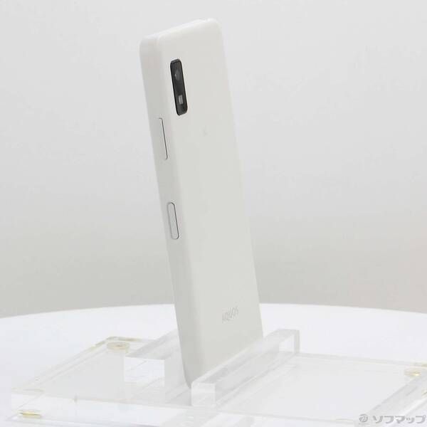 中古品〕 AQUOS wish3 64GB ホワイト SH-M25 SIMフリー【377】