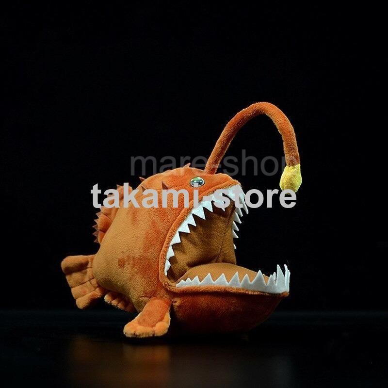 ぬいぐるみ 深海魚 深海生物 チョウチンアンコウ グッズ クッション 海洋生物 海の生物 かわいい