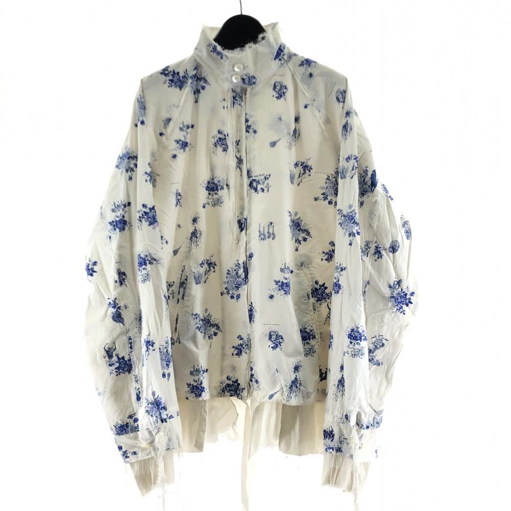 midorikawa】19ss ドッグイヤーカラー シャツブルゾン