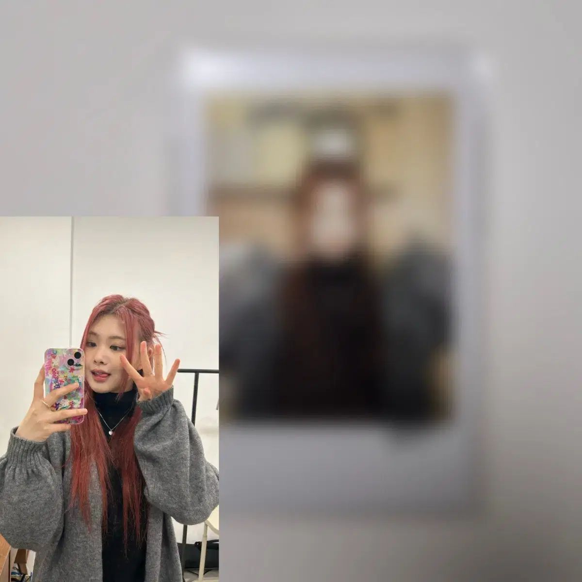 PURPLE KISS スアン ポラロイド チェキ 直筆サイン入り PURPLE KISS(パープルキス) スアン 4周年 サイン入りチェキ