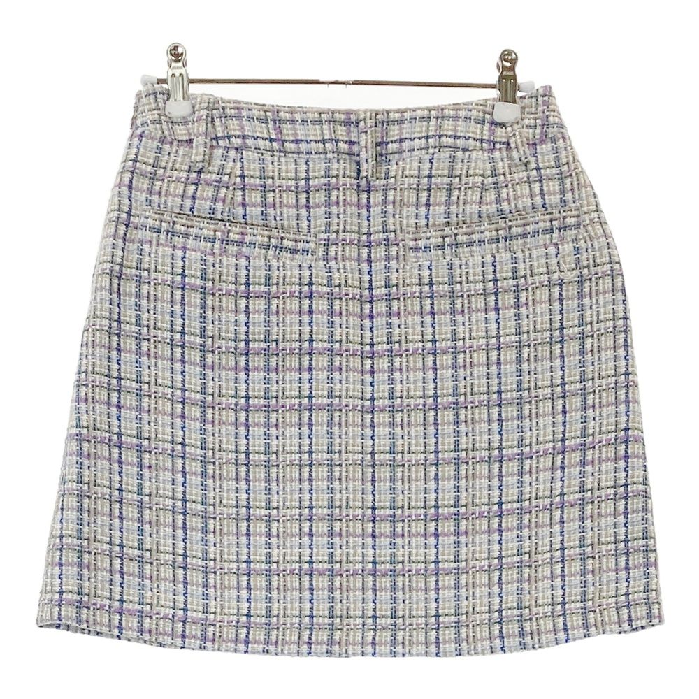 サイズ SS CALLAWAY キャロウェイ モデル レッドレーベル スラブブッチャー ツイードスカート ブルー系 240101424054 ゴルフウェア レディース ストスト