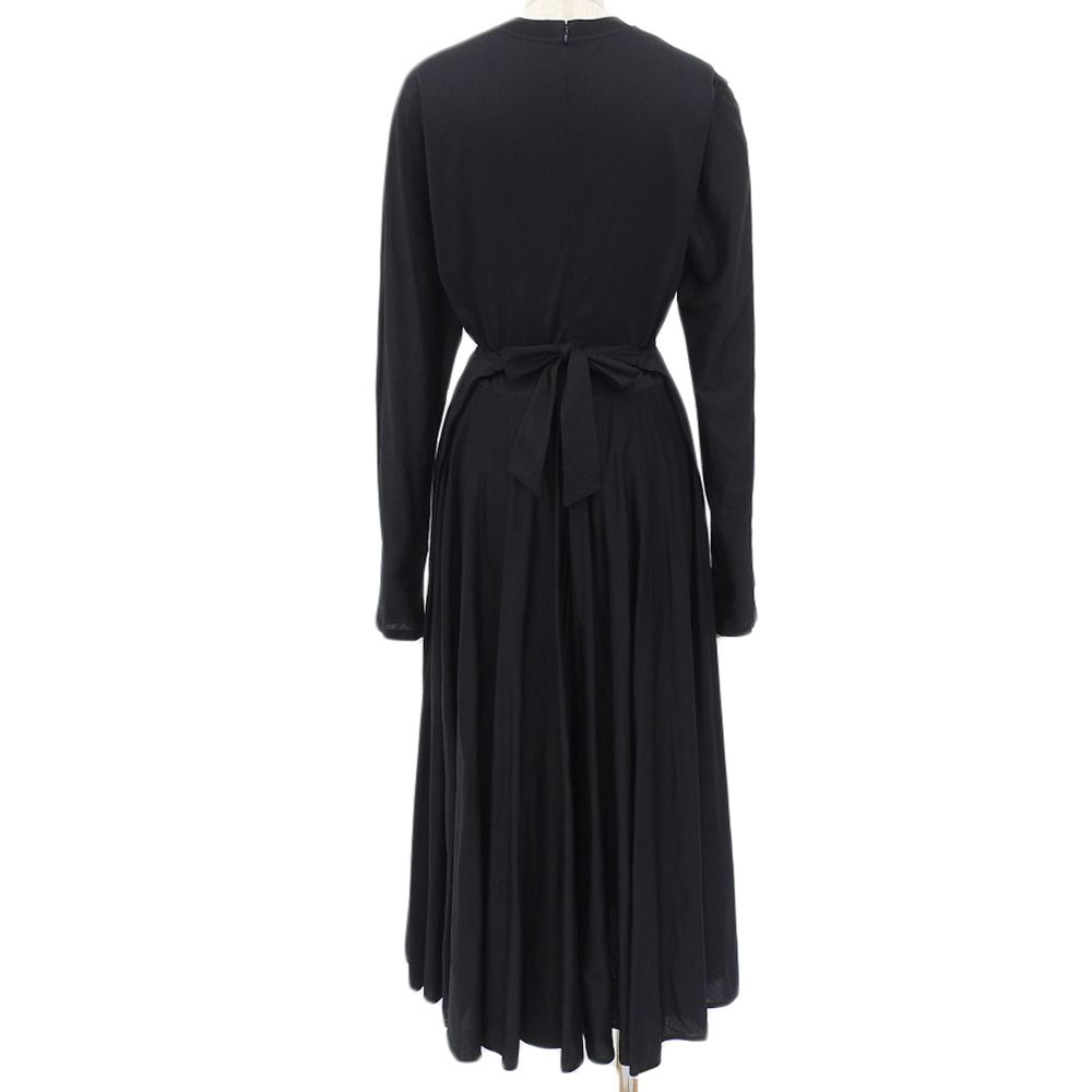 美品 PRADA プラダ フロントサークルロゴ コットン ロングスリーブ  