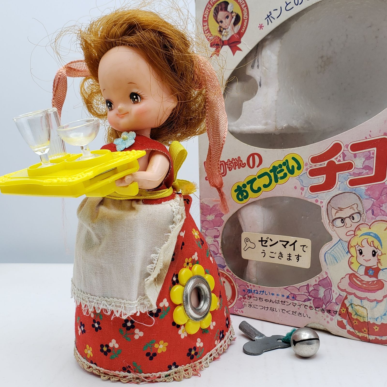 リカちゃんのおてつだいチコちゃん 当時物 箱付 レトロ玩具 タカラ 