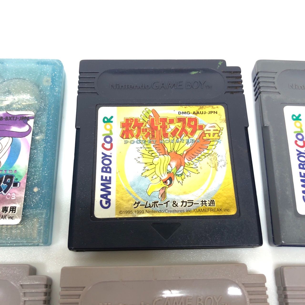ジャンク POKEMON ポケットモンスター ゲームボーイ ソフト 7点