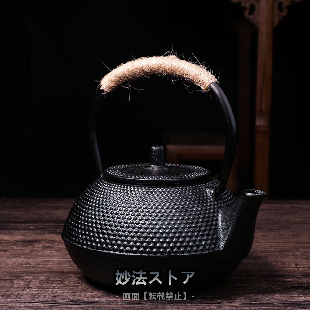 鉄急須 伝統模様 鉄瓶 鉄器 IH 対応 南部鉄器 鉄急須 鉄やかん 鉄分補給 蓄熱性に優