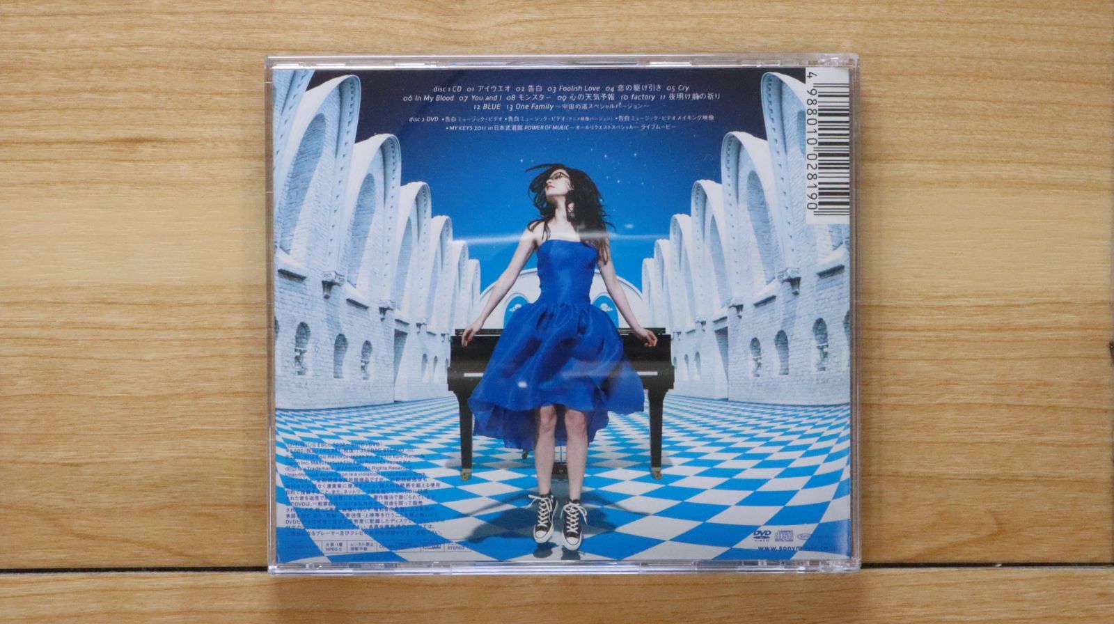 国内盤CD☆アンジェラ・アキ/Angela Aki□ BLUE(初回生産限定盤