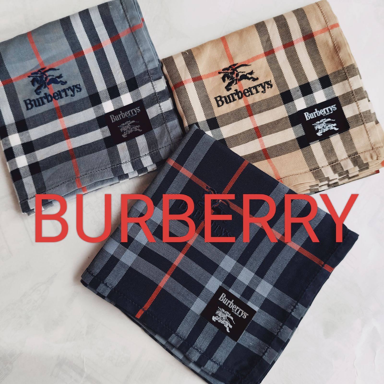 新品】BURBERRY バスタオル フェイス ウォッシュタオル 3枚セット