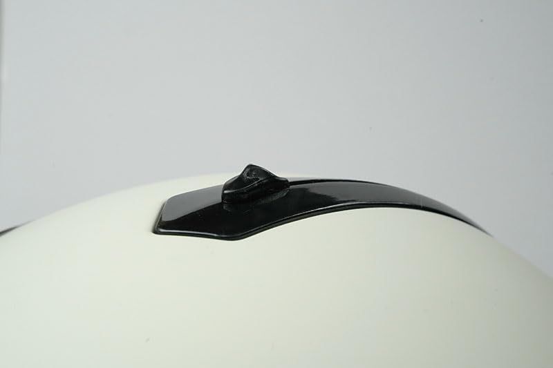 セール マットホワイト インナーシールド付きパイロットジェットヘルメット サイズ AP-16 58-59㎝ スピードピット 51371 TNK工業