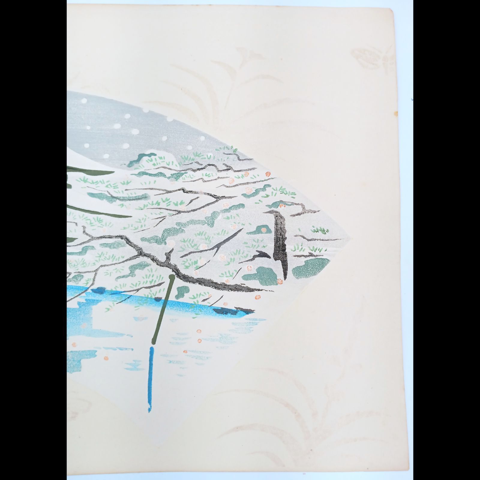 真作【レア・古版画】徳力 富吉郎「雪の金閣寺」☆送料無料☆ 真作【レア・古版画】徳力 富吉郎「雪の金閣寺」☆送料無料