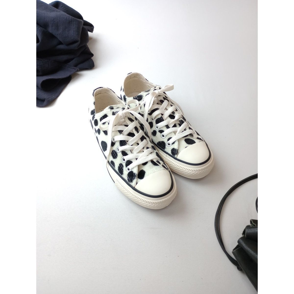 新品 コンバース オールスター CONVERSE ALL STAR DALMATIANFUR OX