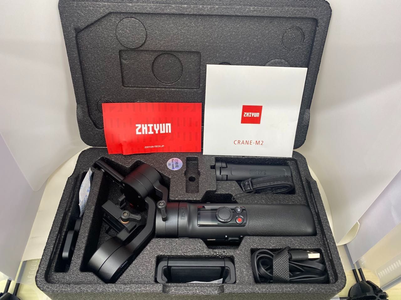 Zhiyun Tech CRANE M2 ジンバル スタビライザー ジャンク Zhiyun Crane M2 3軸ジンバルスタビライザー、軽量ミラーレス