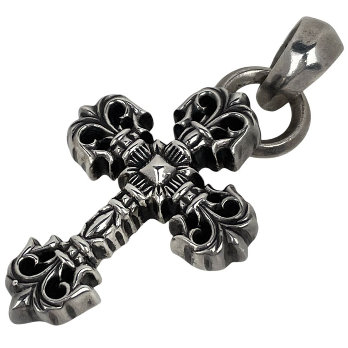 CHROME HEARTS フィリグリークロス スモール wレザーブレイド CHROME HEARTS フィリグリークロス スモール wレザーブレイド CHROME