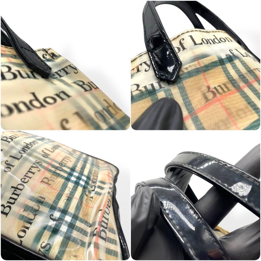 極美品　激レア　Burberry トートバッグ　レンチキュラー加工　騙し絵 極美品 激レア Burberry トートバッグ レンチキュラー加工 騙し