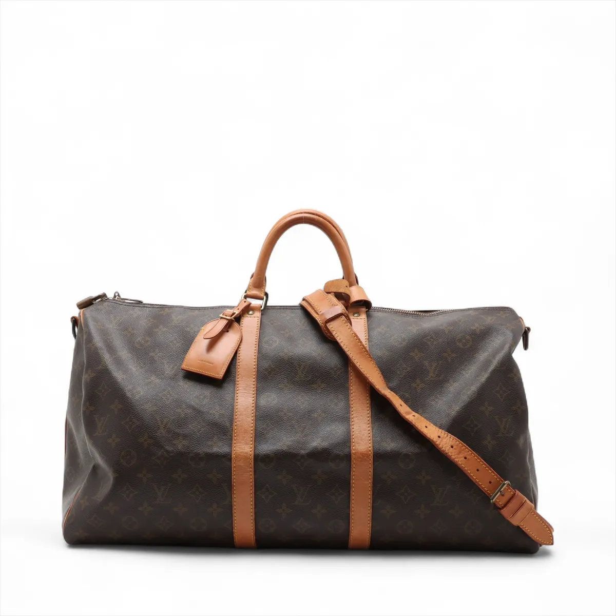 ルイヴィトン モノグラム キーポル バンドリエール55 M41414 2WAY ボストン バッグ 斜め掛け 出張 旅行 メンズ MMM CW51-9